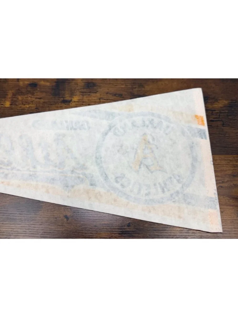 Oakland Athletics Vintage MLB Pennant Flag With Classic logo 29.5 inches